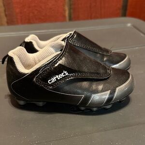 Carter's Black and Gray Kids cleats